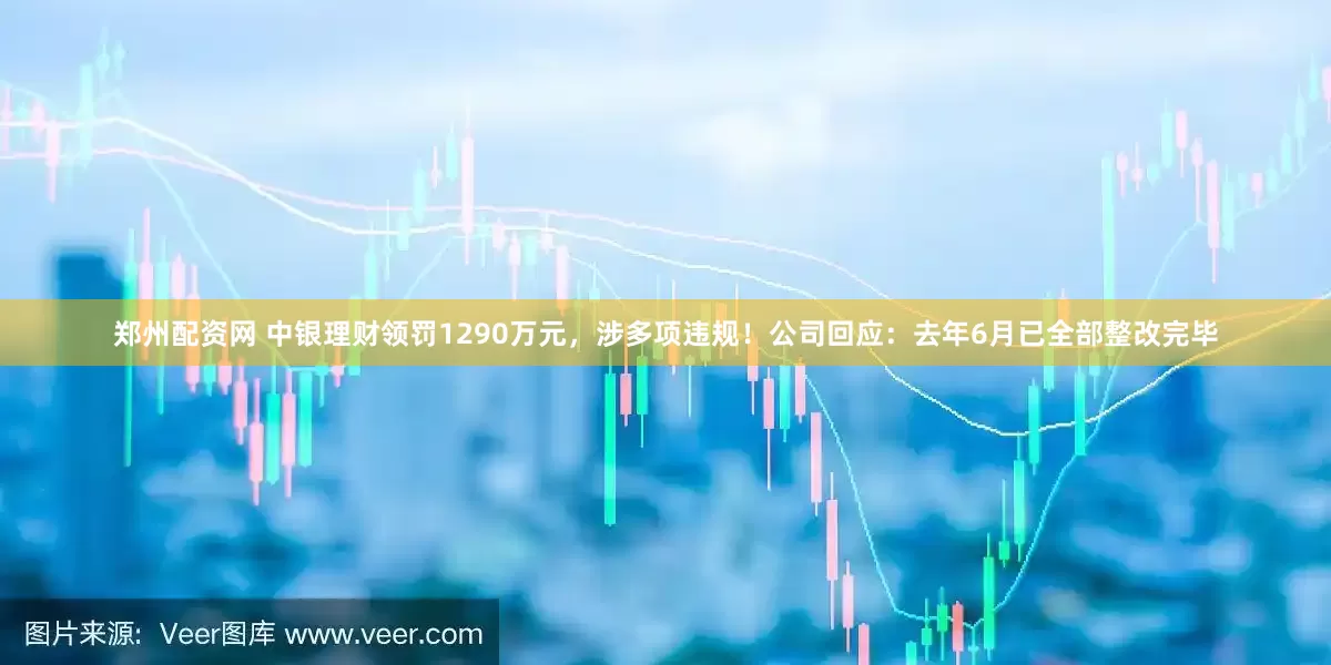 郑州配资网 中银理财领罚1290万元，涉多项违规！公司回应：去年6月已全部整改完毕