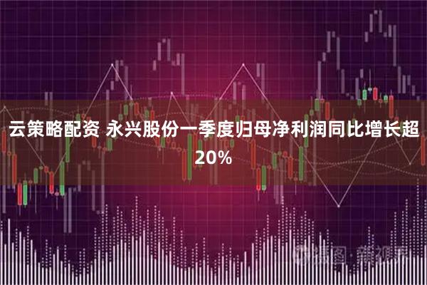 云策略配资 永兴股份一季度归母净利润同比增长超20%